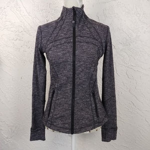 Lululemon Define Jacket Heathered Black Size 6